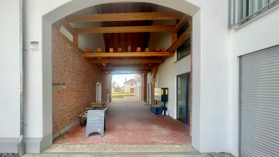 Durchgang Geb�ude Erdgeschosswohnung Kaufbeuren