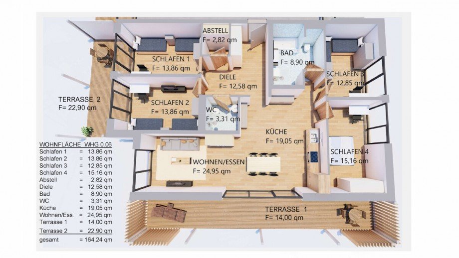 Grundriss Erdgeschoss Erdgeschosswohnung Kaufbeuren