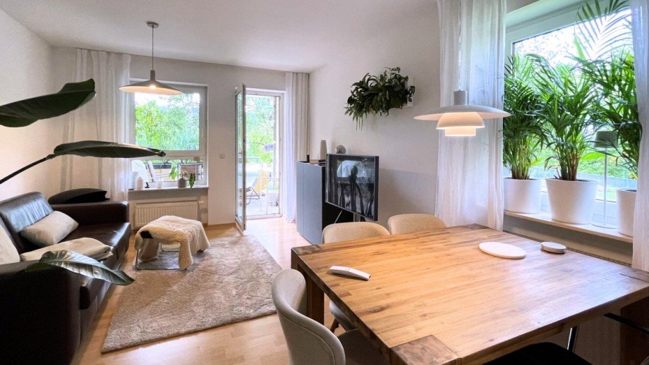 Wohnen und Essen Erdgeschosswohnung Kempten