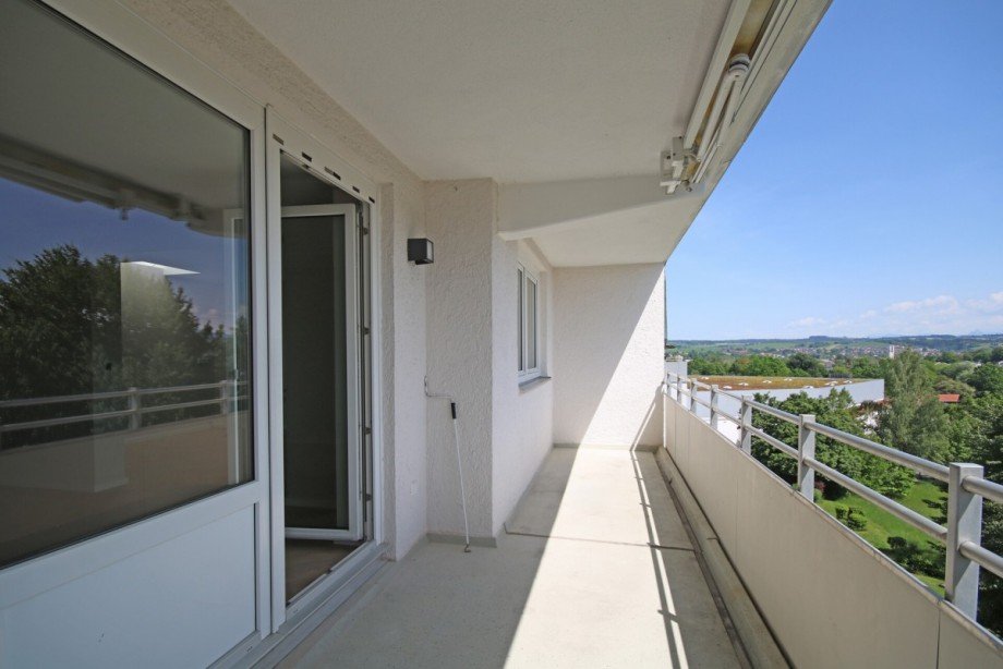 Balkon Dachgeschosswohnung Kempten