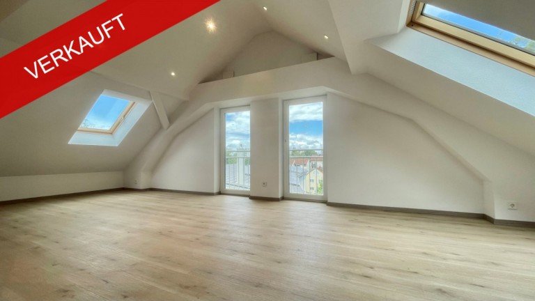 VERKAUFT Kempten Dachgeschosswohnung VERKAUFT: Architektur - Ambiente - Wohnen. Neu errichtete 2-Zi.-Wohnung mit moderner Ausstattung