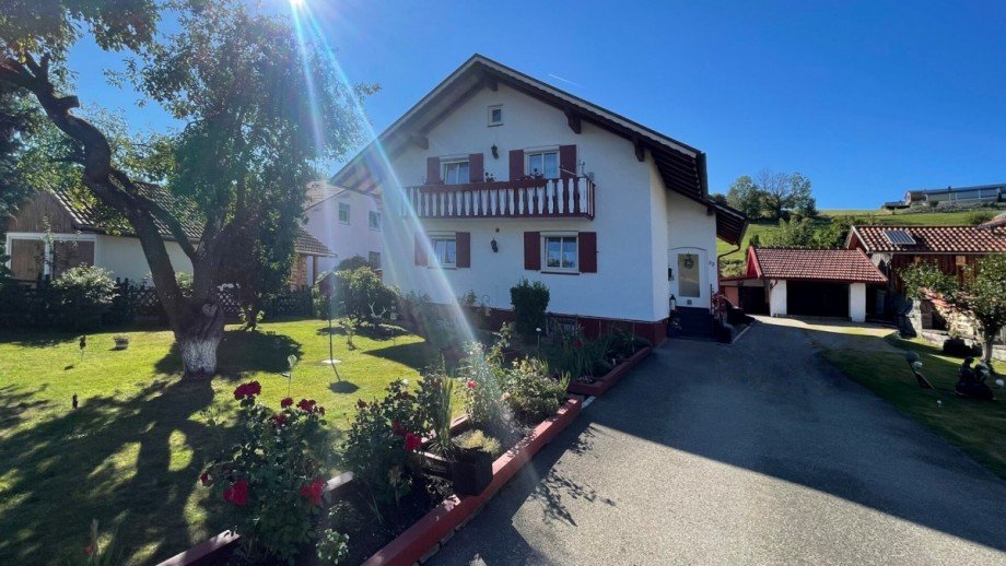 Ansicht von Osten Zweifamilienhaus Wiggensbach