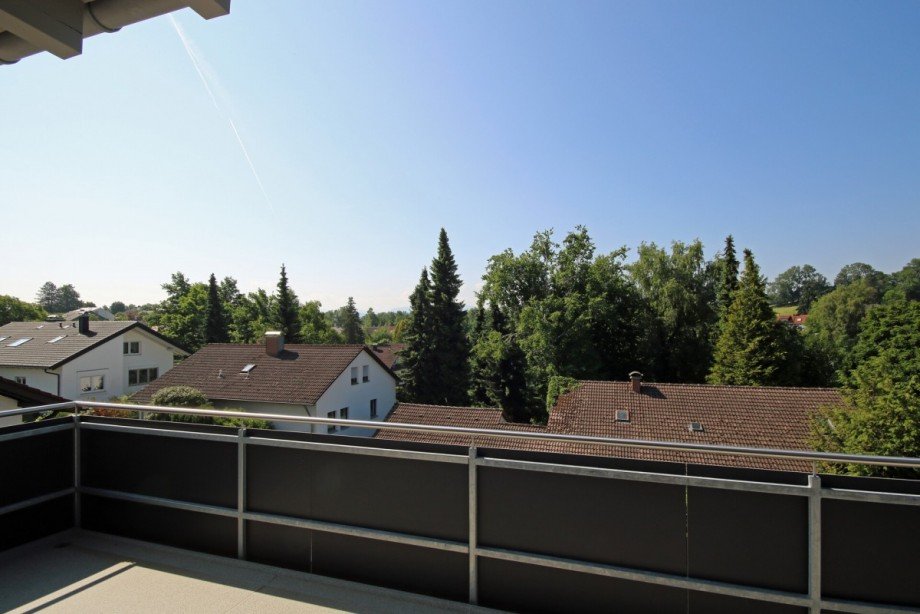 Ausblick nach S�den Dachgeschosswohnung Kempten