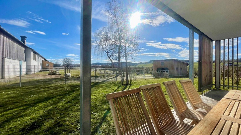 Terrasse S�den Erdgeschosswohnung Kaufbeuren