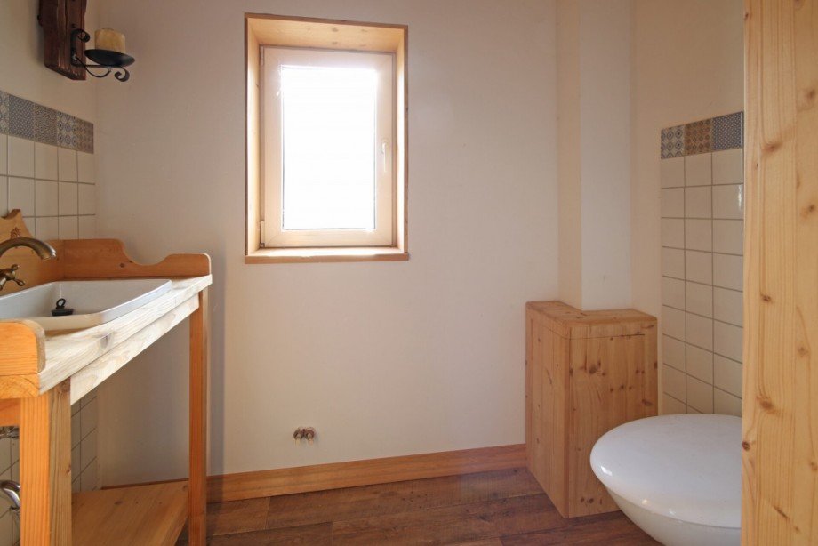 WC Obergeschoss Bauernhaus Kempten / Hirschdorf