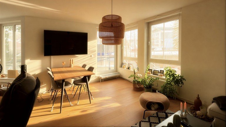 Wohnen Kempten Etagenwohnung KE: Vollst�ndig modernisierte Eigentumswohnung mit pfiffigem Grundriss - kurzfristig frei - EBK inkl.