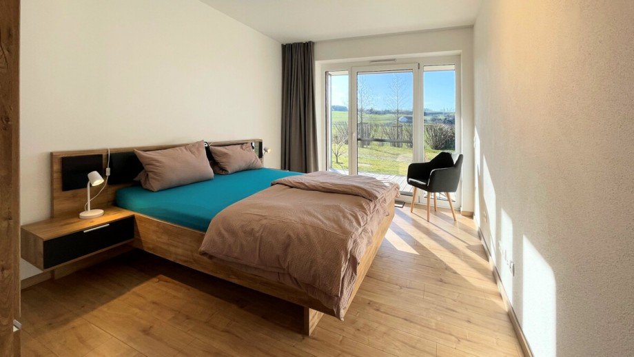 Schlafzimmer Nr. 2 Erdgeschosswohnung Kaufbeuren