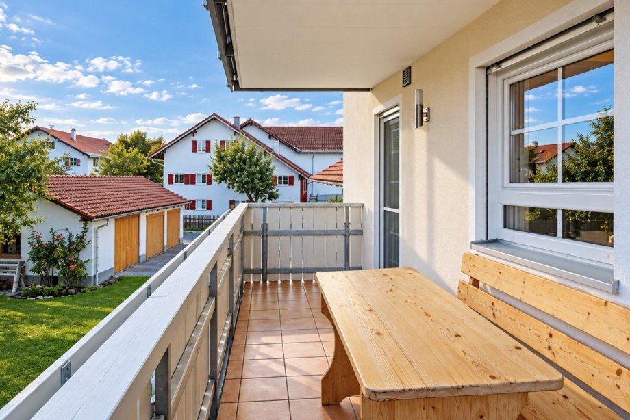 Balkon Etagenwohnung Oy-Mittelberg / Haslach
