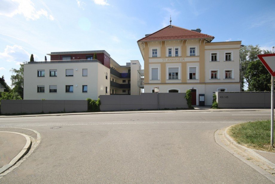 Wohnanlage Ansicht S�d Etagenwohnung Kempten / Lenzfried