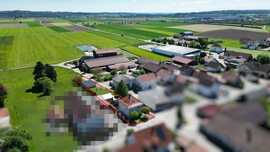 Vogelperspektive 3 Einfamilienhaus Kammlach
