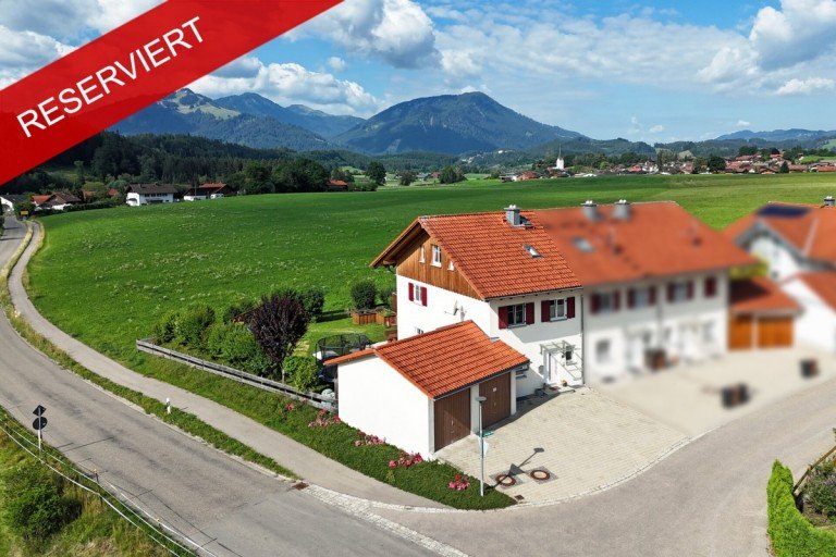 RESERVIERT Rettenberg Reiheneckhaus RESERVIERT: Traum-Reiheneckhaus in Ortsrandlage mit Bergblick!