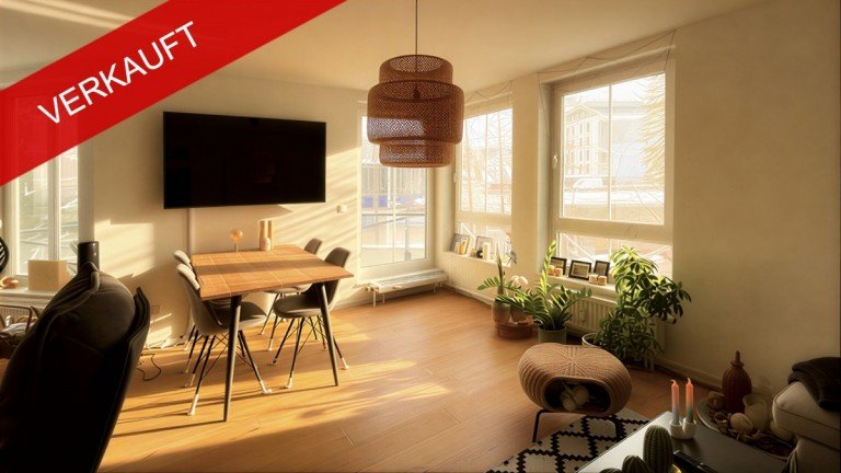 VERKAUFT Kempten Etagenwohnung VERKAUFT: Vollst�ndig modernisierte Eigentumswohnung mit pfiffigem Grundriss