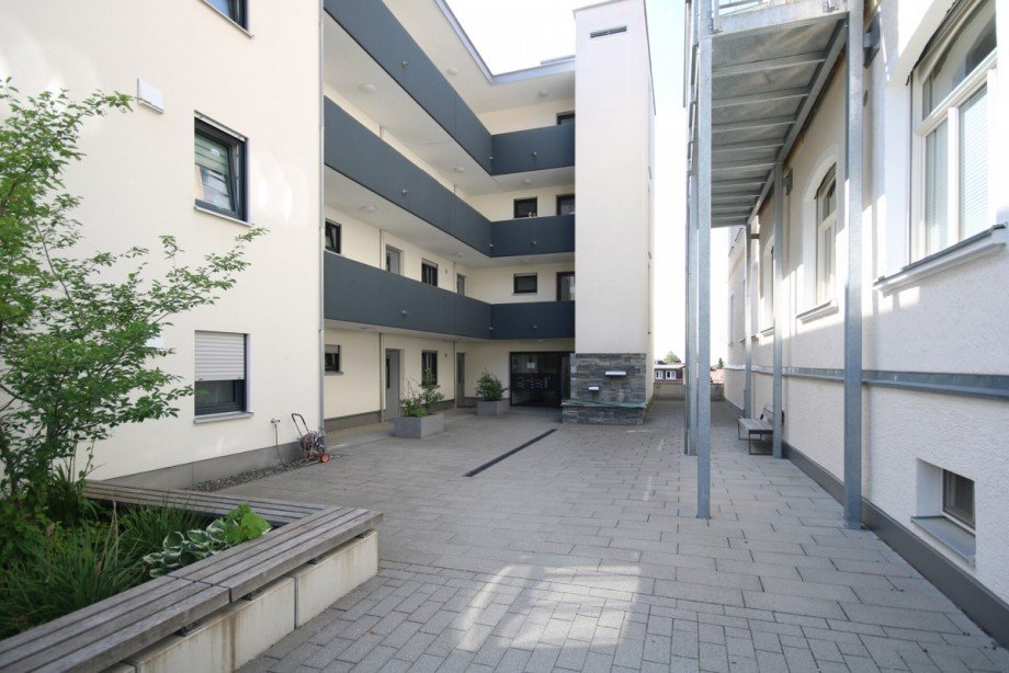 Innenhof Etagenwohnung Kempten / Lenzfried
