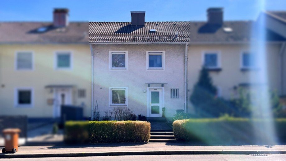Ansicht von Norden Reihenmittelhaus Kempten