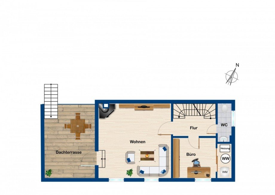 Obergeschoss Einfamilienhaus Kempten