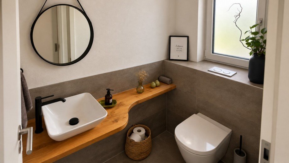 G�ste-WC Doppelhaush�lfte Kempten