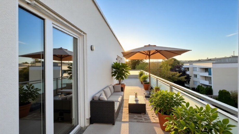 Terrasse Etagenwohnung Kaufbeuren