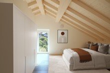 Schlafen visualisiert Wohn(t)raum mit h�chstem Komfort - Bergblick inklusive!