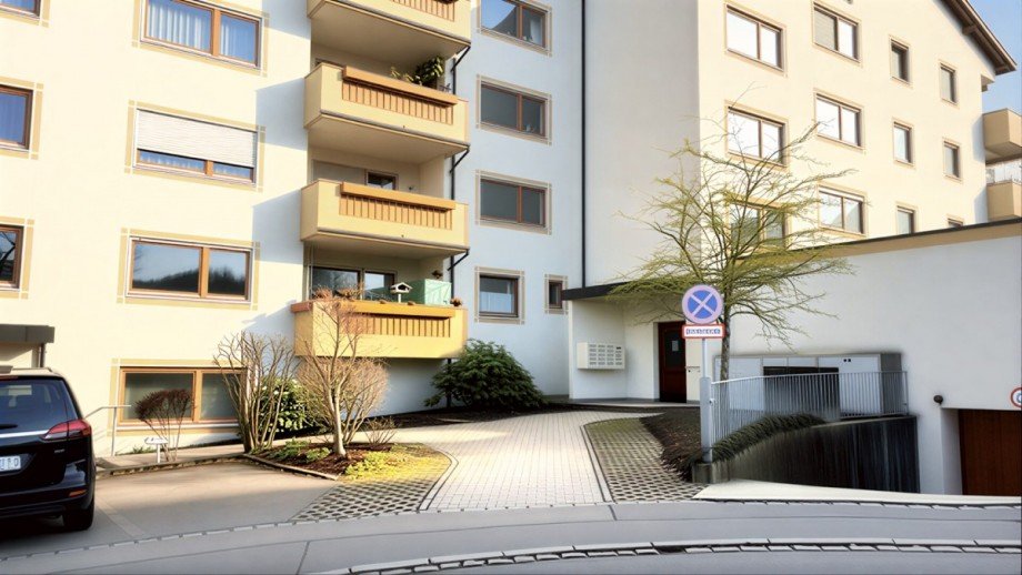 Hauseingang (Nordseite) Etagenwohnung Kempten