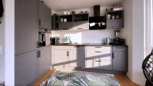 Einbauk�che VERKAUFT: Vollst�ndig modernisierte Eigentumswohnung mit pfiffigem Grundriss
