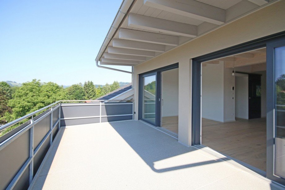Balkon Dachgeschosswohnung Kempten
