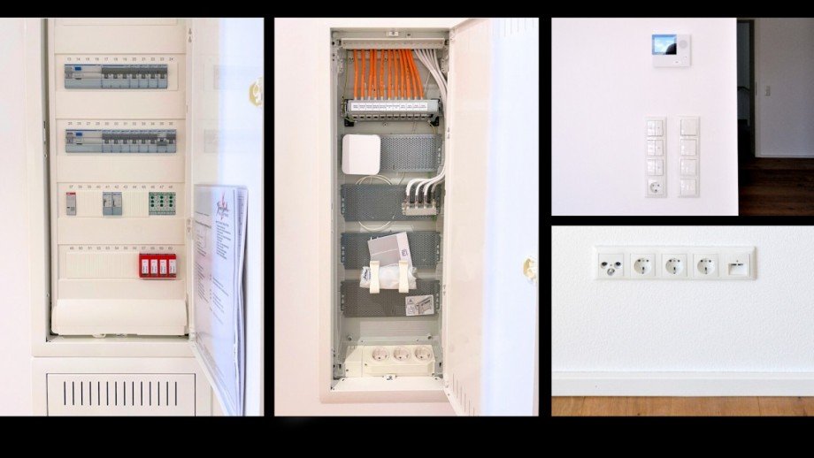 Technik und Routerschrank Etagenwohnung Kaufbeuren