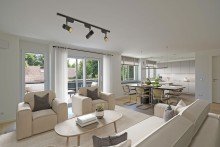 Wohnen visualisiert VERKAUFT: Luxus-Erdgeschosswohnung in Bestlage - sofort beziehbar!