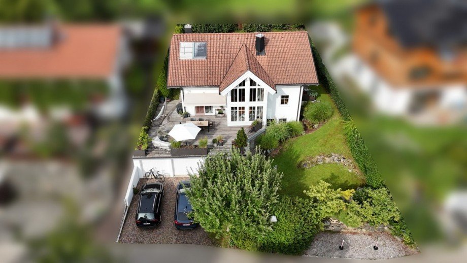 Luftbild Einfamilienhaus Immenstadt im Allg�u