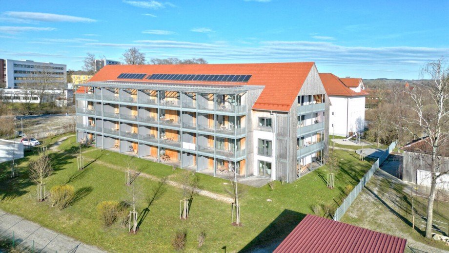 Ansicht von S�d-Westen Erdgeschosswohnung Kaufbeuren