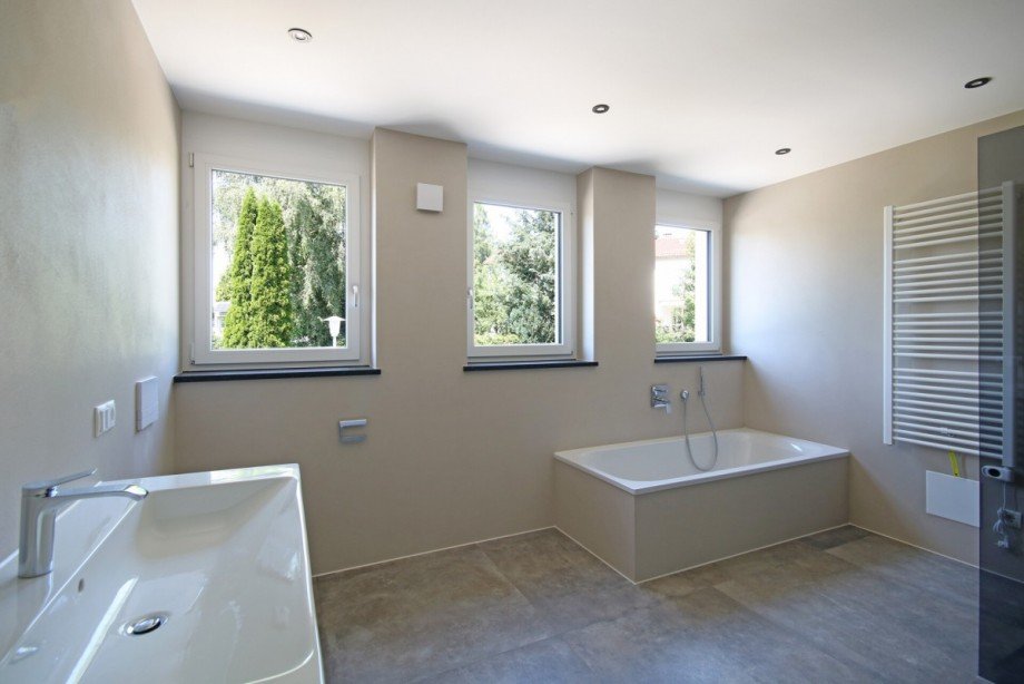 Bad mit Wanne Etagenwohnung Kempten