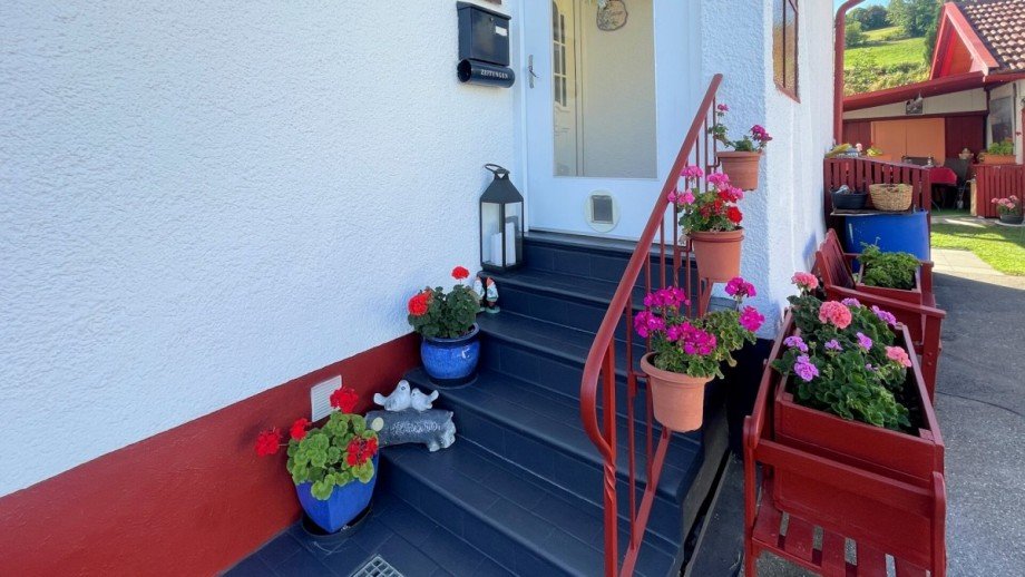 Eingangsbereich Zweifamilienhaus Wiggensbach