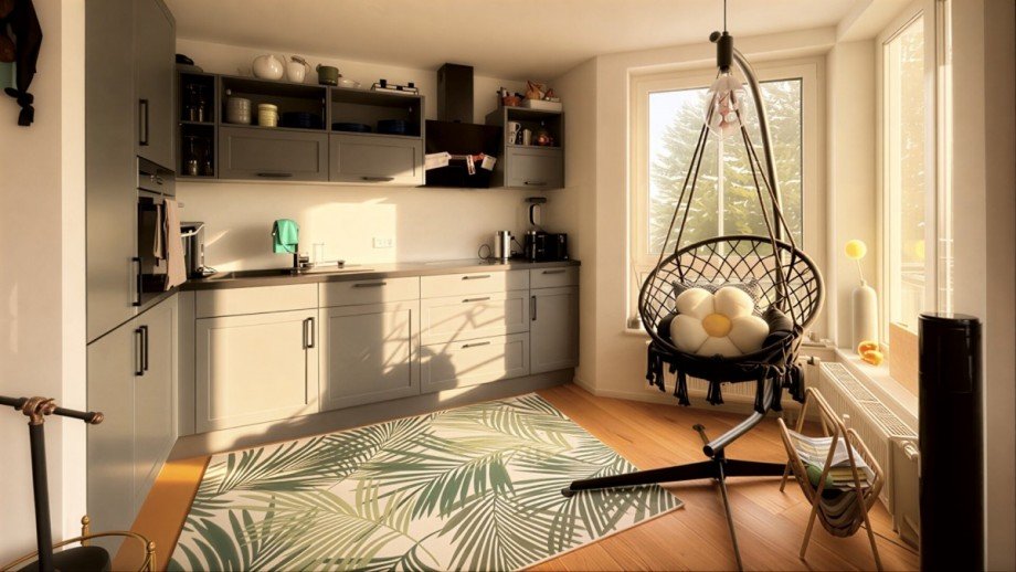 Kochbereich Etagenwohnung Kempten