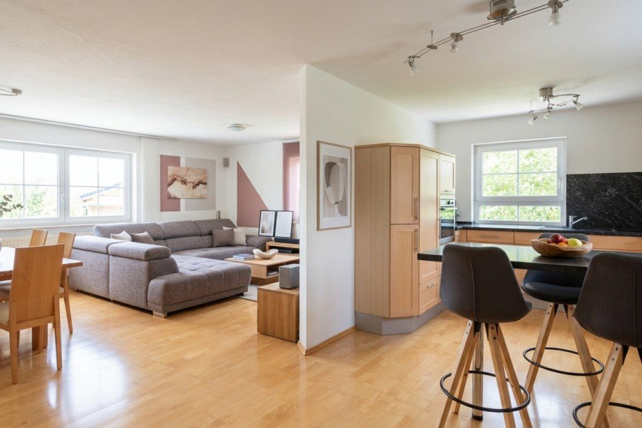 Wohnen_Kochen_Essen Etagenwohnung Oy-Mittelberg / Haslach