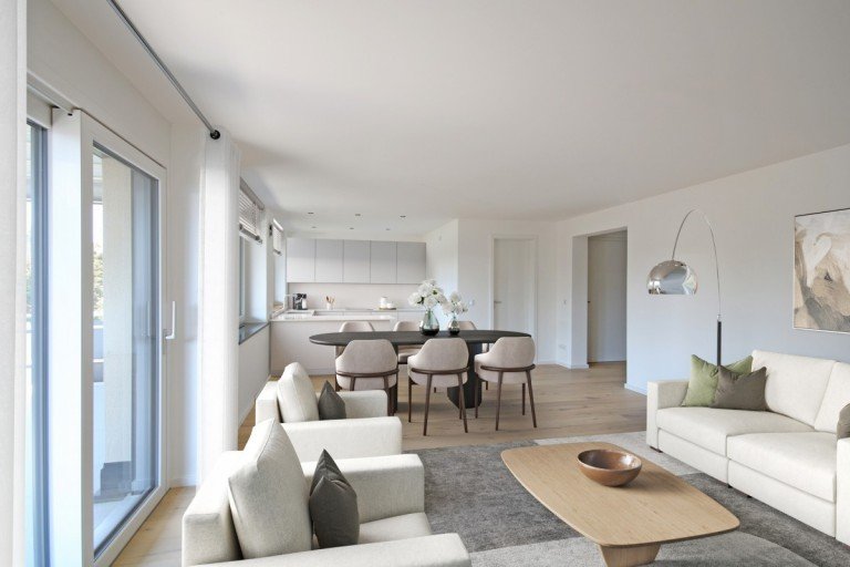 Wohnen_Essen_Kochen visualisiert Kempten Etagenwohnung Traumhafte Etagenwohnung f�r h�chste Anspr�che - Wohnen in Bestlage!