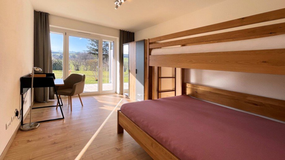 Schlafzimmer Nr. 3 Erdgeschosswohnung Kaufbeuren