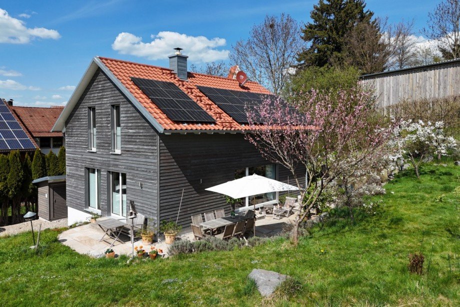 Hausansicht Einfamilienhaus Erkheim / Schlegelsberg