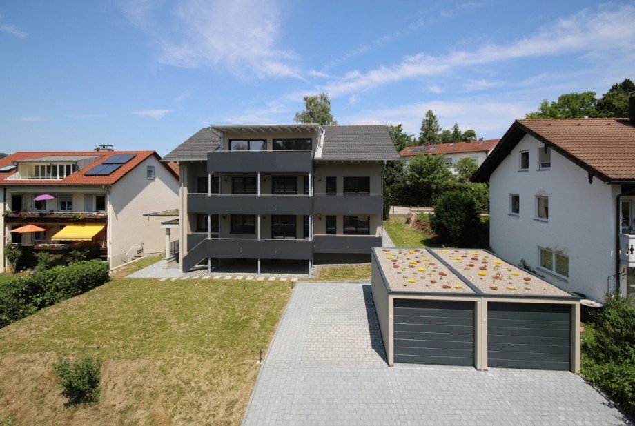 Ansicht S�dseite Erdgeschosswohnung Kempten